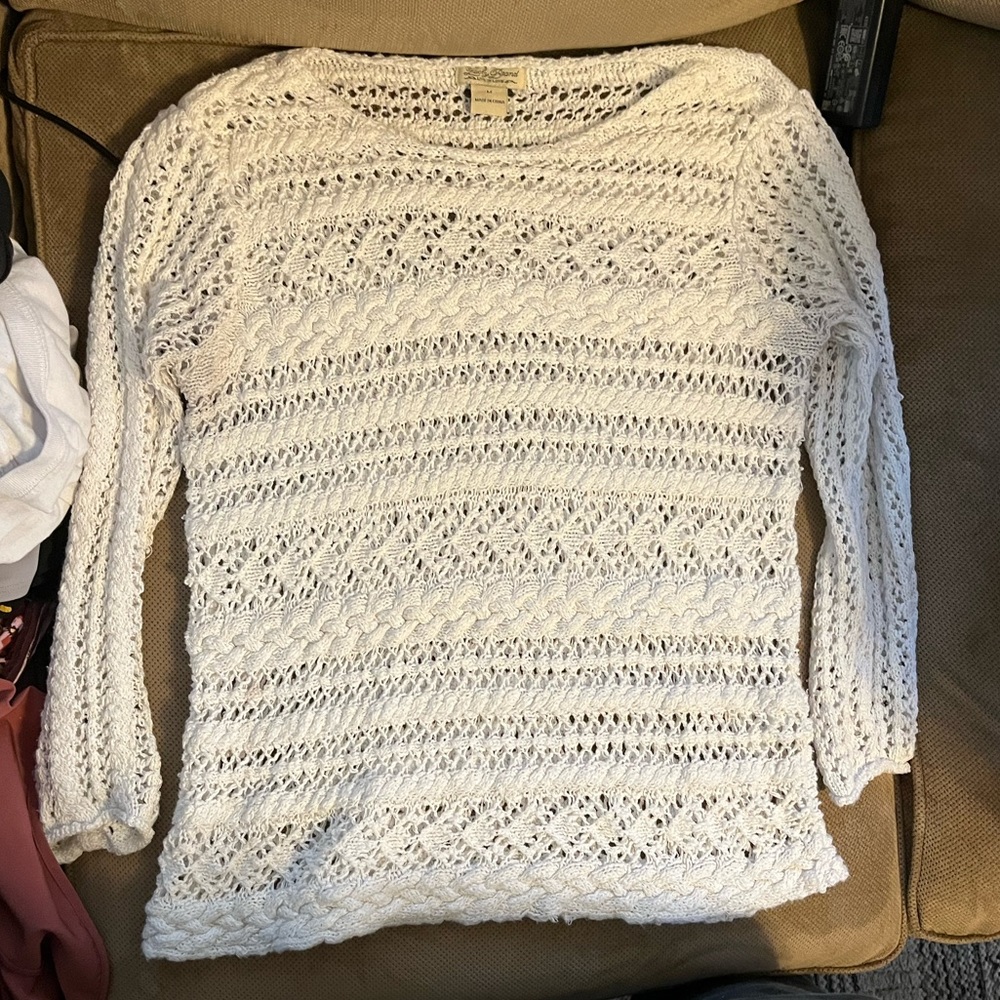 Luckt Brand Crotchet Knit Shirt